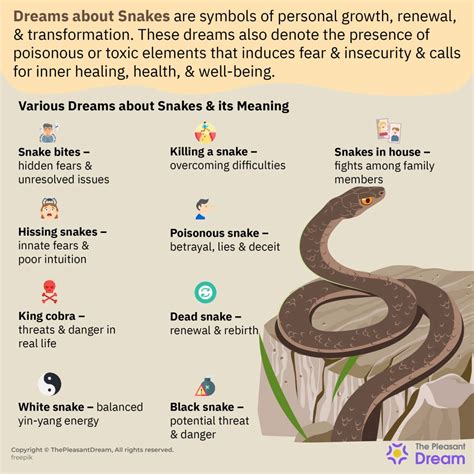 The Symbolism of Snakes and Death in Dreams